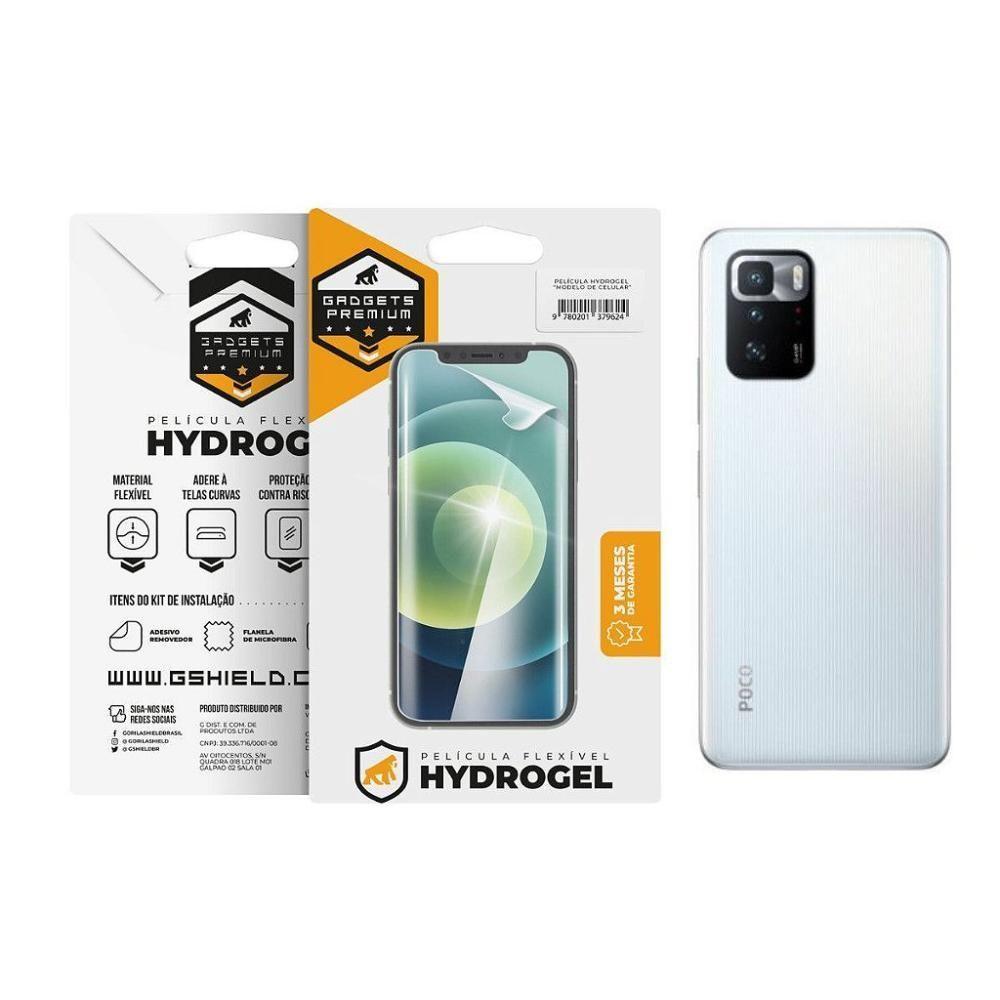Película Para Xiaomi Poco X3 Gt - Traseira Hydrogel Hd- Gshield - 1
