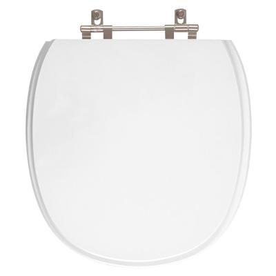 Assento Sanitário Massima Alongado MDF Convencional Branco Pontto Lavabo