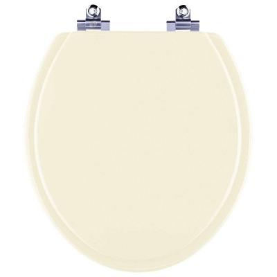 Assento Sanitário Parati Alongado Polipropileno Fechamento Suave Almofadado Bege Claro