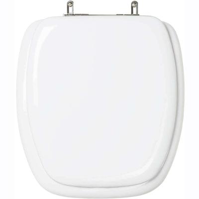 Assento Sanitário Loren One Almofadado MDF Espuma Macia Branco Pontto Lavabo