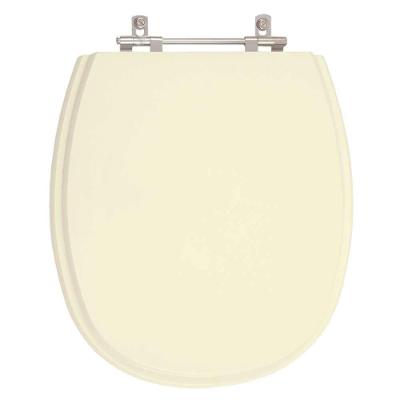 Assento Sanitário Loren One Alongado Plástico Parafusado Convencional Bege Claro Pontto Lavabo