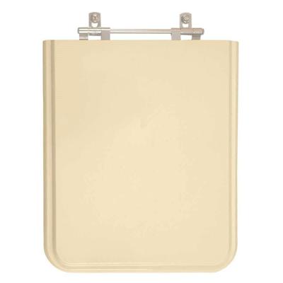 Assento Sanitário Square para Vaso Incepa Quadrado MDF Fechamento Convencional Rosa Pontto Lavabo