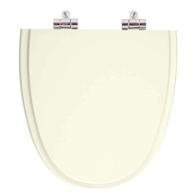Assento Sanitário Aloha Pergamon Alongado Resina Plástica Fechamento Suave Bege Pontto Lavabo
