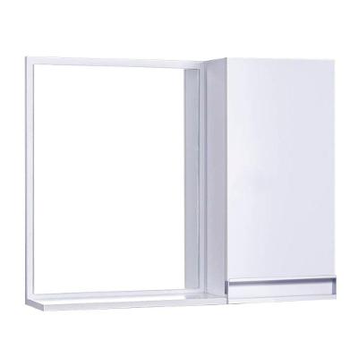 Armário para Banheiro com Espelho Safira Suspenso 58CM Branco Pontto Lavabo