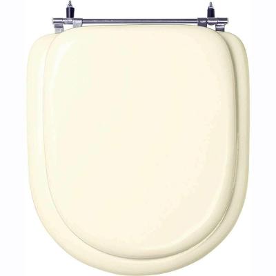 Assento Sanitário Calypso Alongado Poliuretano Parafusado Almofadado Bege Claro Pontto Lavabo