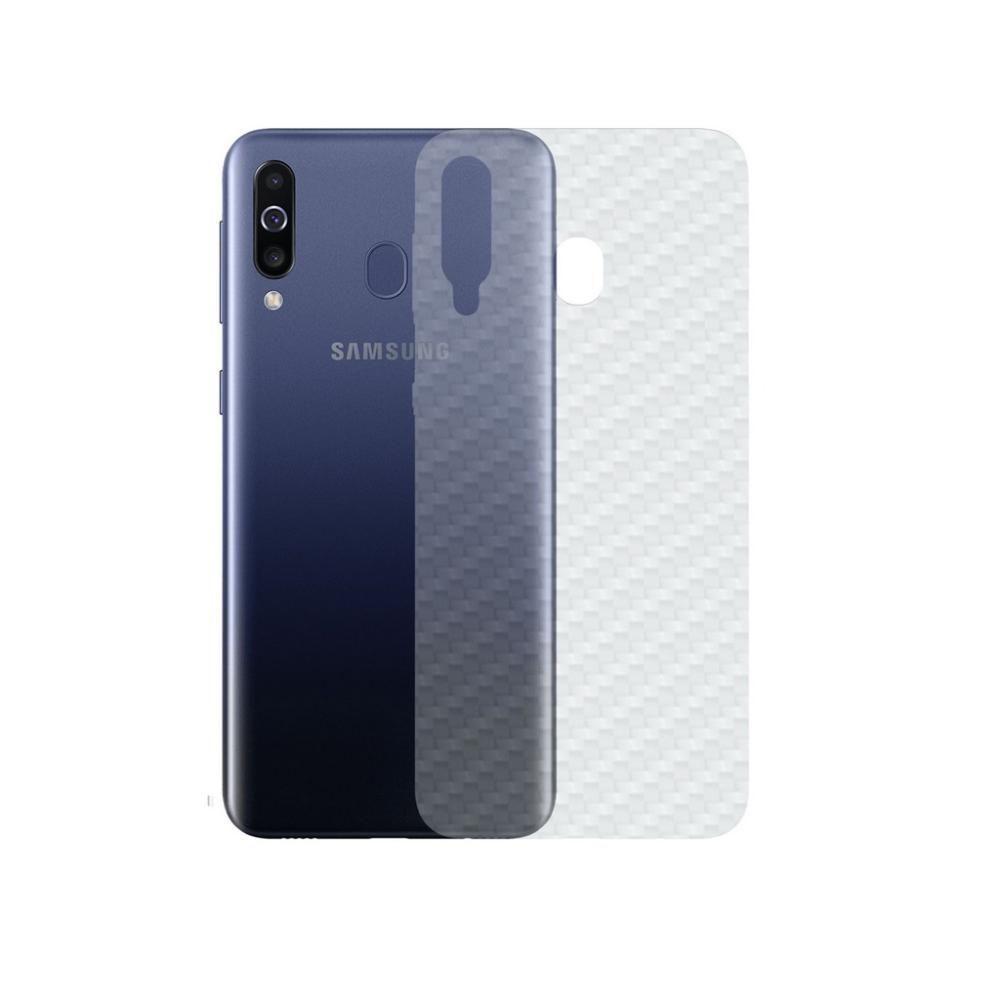Película Traseira De Fibra De Carbono Transparente Para Samsung Galaxy M30 - Gorila Shield - 1