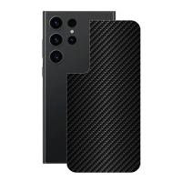 Película Para Samsung Galaxy S23 Ultra - Traseira De Fibra De Carbono Preta - Gshield - 1