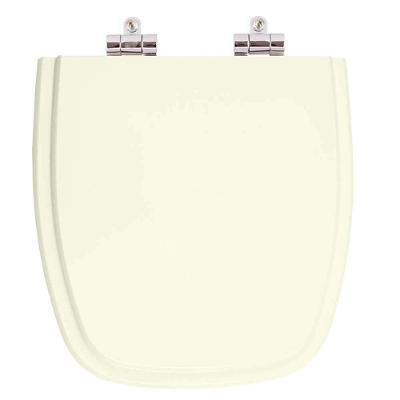 Assento Sanitário City Pergamon Alongado Resina Plástica Fechamento Suave Soft Close Bege Pontto