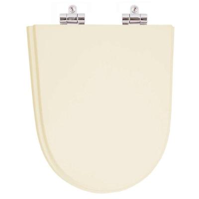 Assento Sanitário Century Alongado Resina Plástica Fechamento Suave Creme Pontto Lavabo