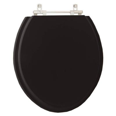Assento Sanitário 6lpf Redondo Polipropileno Parafusado Convencional Preto Pontto