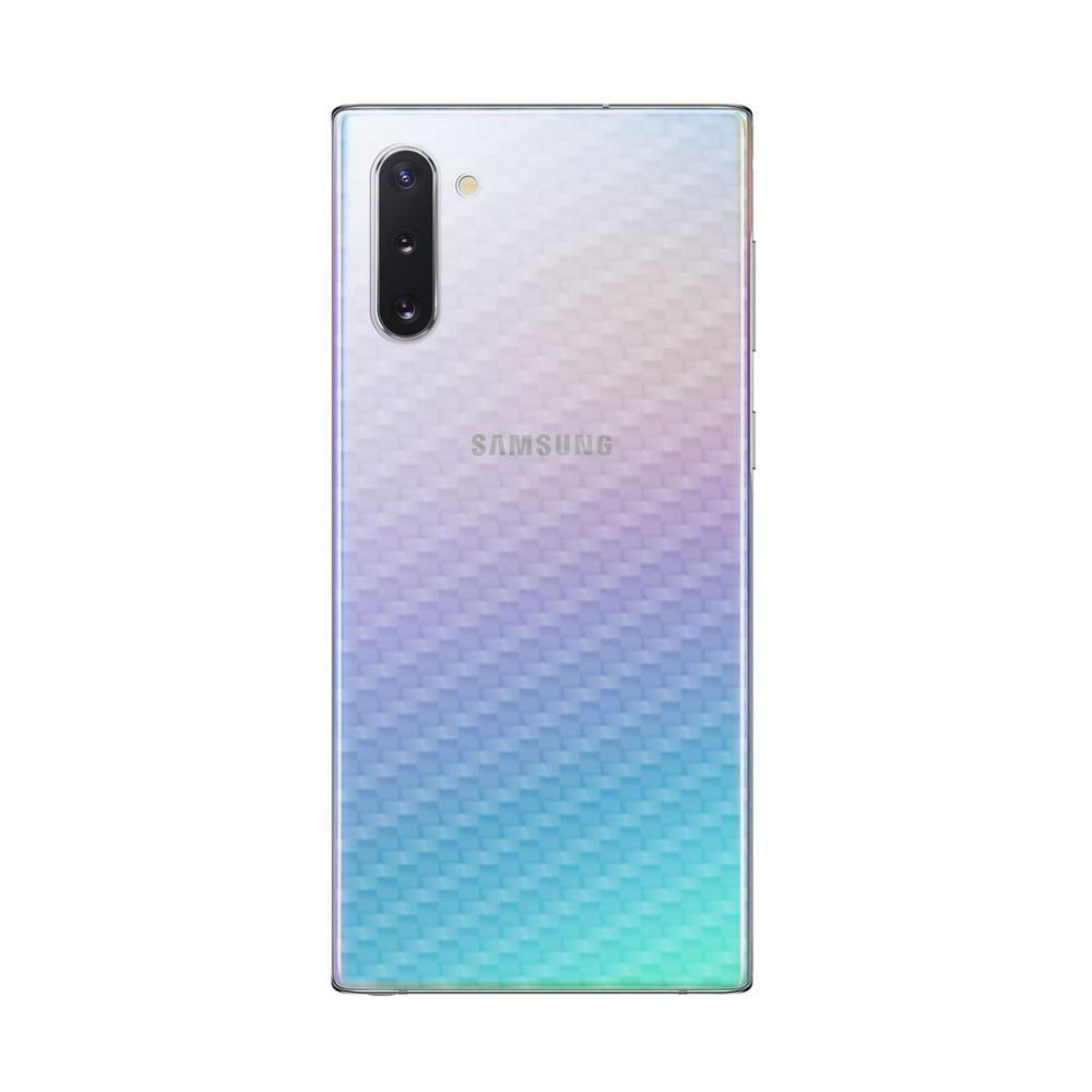 Película Traseira De Fibra De Carbono Transparente Para Samsung Galaxy Note 10 Plus - Gorila Shield - 7