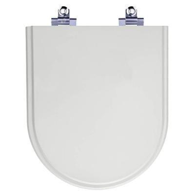 Assento Sanitário Carrara Alongado Parafusado Fechamento Suave Cinza Pontto Lavabo