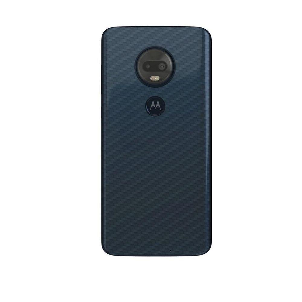 Película Traseira De Fibra De Carbono Transparente Para Moto G7 - Gorila Shield - 1