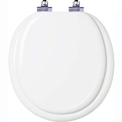 Assento Sanitário Almofadado Oval Poliuretano Parafusado Fechamento Suave Branco Pontto Lavabo