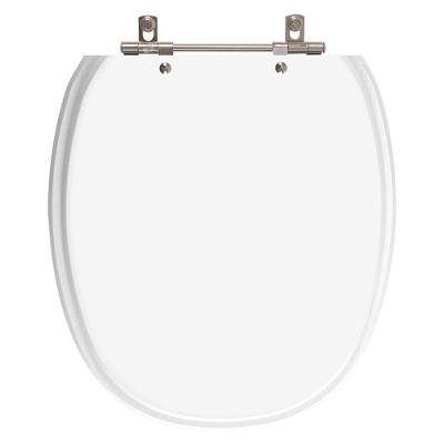 Assento Sanitário Ascot Neve Alongado Plástico Convencional Branco Pontto Lavabo