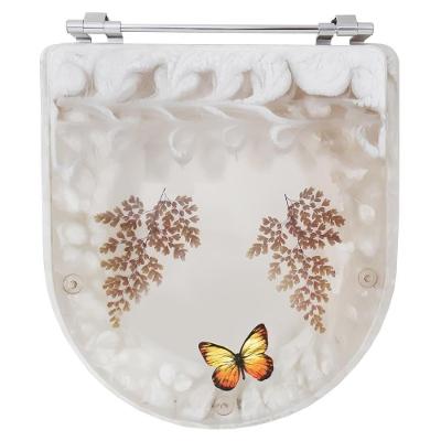 Assento Sanitário Calypso Oval Resina Plástica Parafusado Bege Pontto Lavabo
