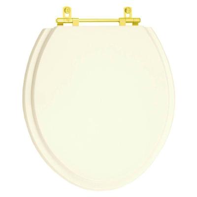 Assento Sanitário Diamantina Oval Polipropileno Parafusado Palha Pontto Lavabo