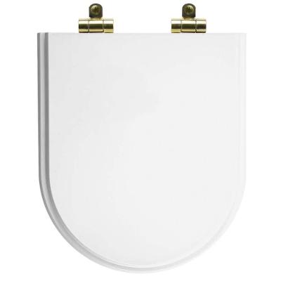 Assento Sanitário Belle Epoque Alongado Resina Plástica Parafusado Fechamento Suave Branco Pontto