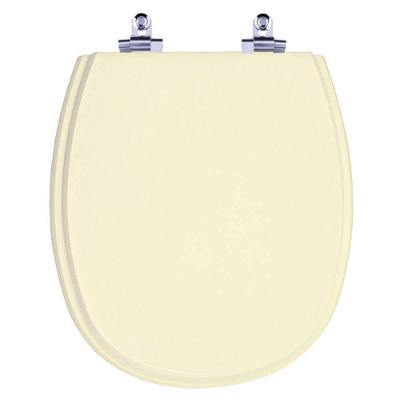 Assento Sanitário Aspen Alongado Resina Plástica Fechamento Suave Creme Pontto Lavabo
