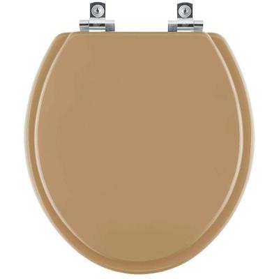 Assento Sanitário Convencional Oval Polipropileno Fechamento Suave Amêndoa Pontto Lavabo