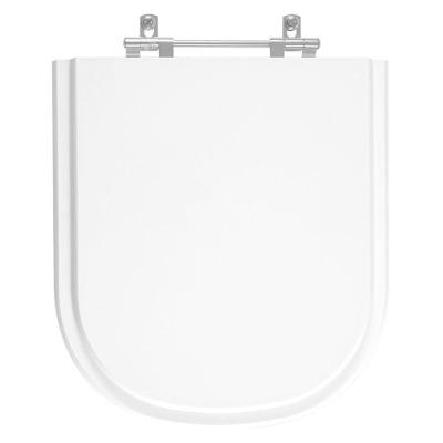 Assento Sanitário 6lpf Quadrado Resina Plástica Parafusado Branco Pontto Lavabo
