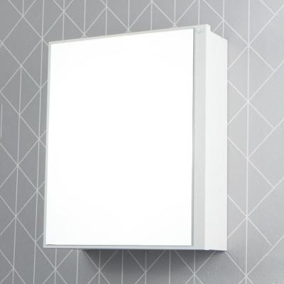 Armário para Banheiro Cairo com Espelho 1 Porta 1 Prateleira 26CM Branco Mercado das Prateleiras