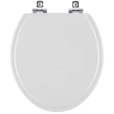 Assento Sanitário Convencional Oval Alumínio Fechamento Suave Cinza Pontto Lavabo