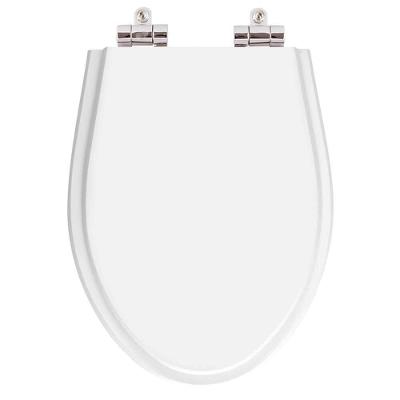 Assento Sanitário 6LPF Alongado Resina Plástica Soft Close Branco Pontto Lavabo