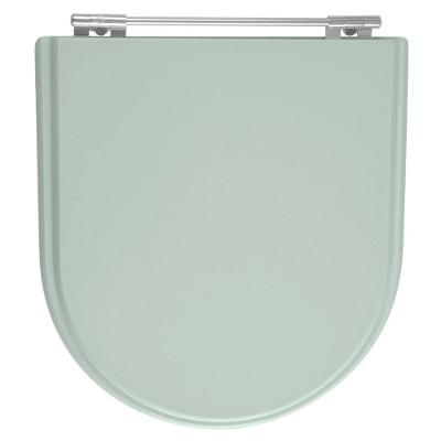 Assento Sanitário Calypso Alongado Resina Plástica Verde Água Pontto Lavabo