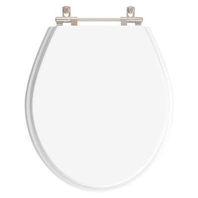 Assento Sanitário Angra Alongado Resina Plástica Parafusado Convencional Branco