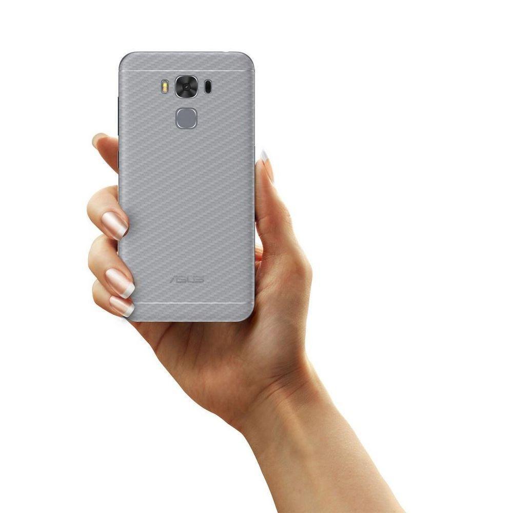 Película Traseira De Fibra De Carbono Transparente Para Asus Zenfone 3 Max 5.5 Zc553Kl Gorila Shield - 6