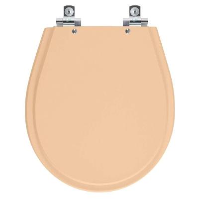 Assento Sanitário Avalon Alongado Laqueado Fechamento Suave Laranja Pontto Lavabo