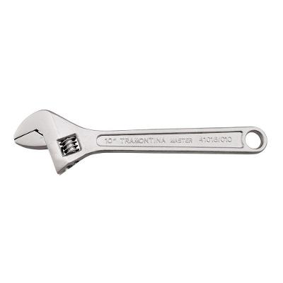 Chave Ajustável Cromada 10 Abertura Regulável Inox Tramontina