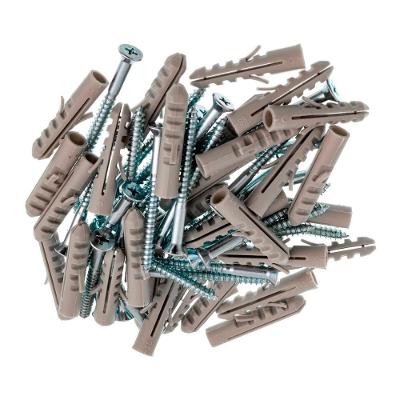 Parafuso com Bucha 08mm Fixação Firme Inox Bemfixa 30 Unidades