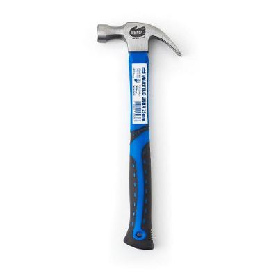 Martelo Unha 23mm Azul Cabeça em Aço Cabo Emborrachado Azul e Preto Bemfixa