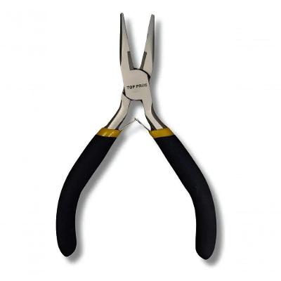 Alicate Mini Bico Meia Cana 4,5 - Corte e Torção de Fios - Gume Temperado - Aço Carbono - Dtools