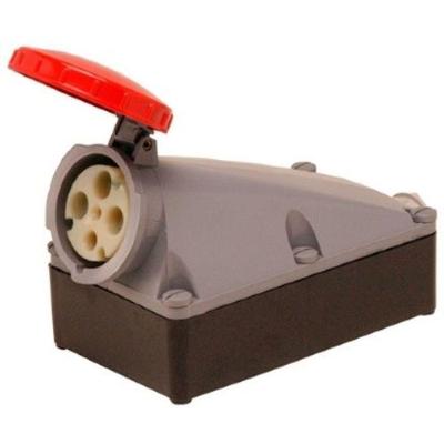 Tomada Industrial A4606 Sobrepor 3P+T 125A IP67 380-440V Steck