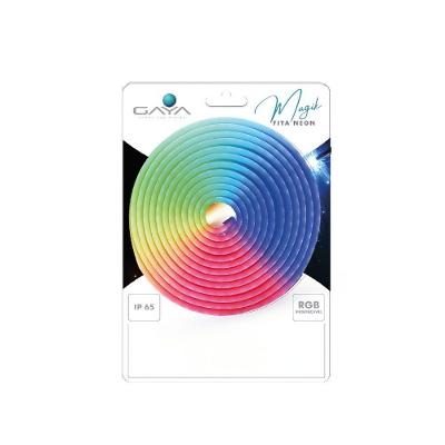 Fita Led 7195 Rgb 10W Bivolt Ip65 Completa Rolo 5M para Iluminacao Decorativa Gaya