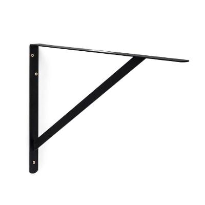 Suporte para Prateleira Mão Francesa Reforçado em Aço Preto Bemfixa 50CM