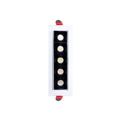 Spot LED Focco 24g Embutir Direcionável Anti Ofuscante Branco Gaya 10W 1000LM IRC90 Bivolt