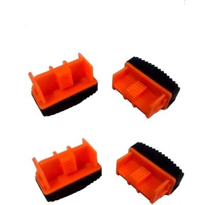 Jogo de Pés para Escada RP006 em Alumínio Inox Extensível com 4 Unidades Alulev
