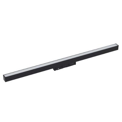 Luminária LED Linear Focco Mag 1953 24W 48V 2700K 1680LMS Preto Gaya