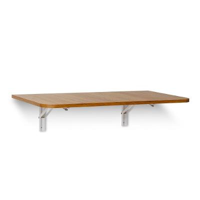 Mesa Dobrável Premium Moderno MDP 41CM Castanho com Kit Fixação Bemfixa