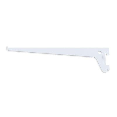 Kit 4x Suporte para Trilho 25cm Sistema Travamento Branco Bemfixa