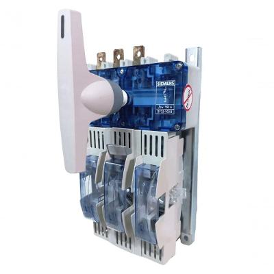 Chave Seccionadora Sob-carga SF32-160-3 com Base Fusível 160A Bivolt Siemens