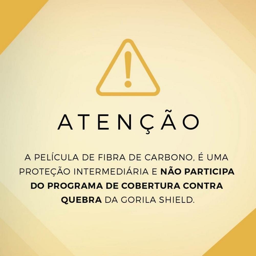 Película Traseira De Fibra De Carbono Transparente Para Asus Zenfone 3 Max 5.2 - Gorila Shield - 3