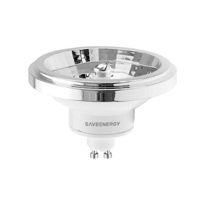Lâmpada LED AR111 SE-105.529 12W Bivolt 2700K 24 graus  Feixe Focado Amarelo Save Energy
