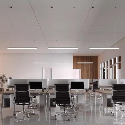 Luminária Led 2 em 1 Huli Instalação Como Pendente Ou Sobreposta Preto Nordecor 36W