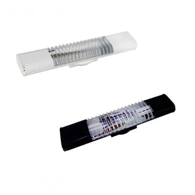 Luminária Fluorescente Slimfluor Eco Oval 2x15-20 110V Preto ECP