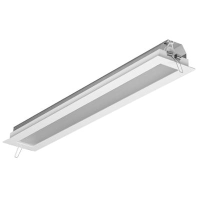 Luminária Fluorescente Embutir LS 1 X 20W Slim Bivolt Branco Incolustre 20W